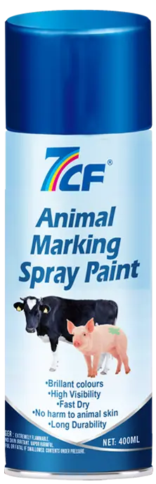 Tinta Spray de Marcação Animal